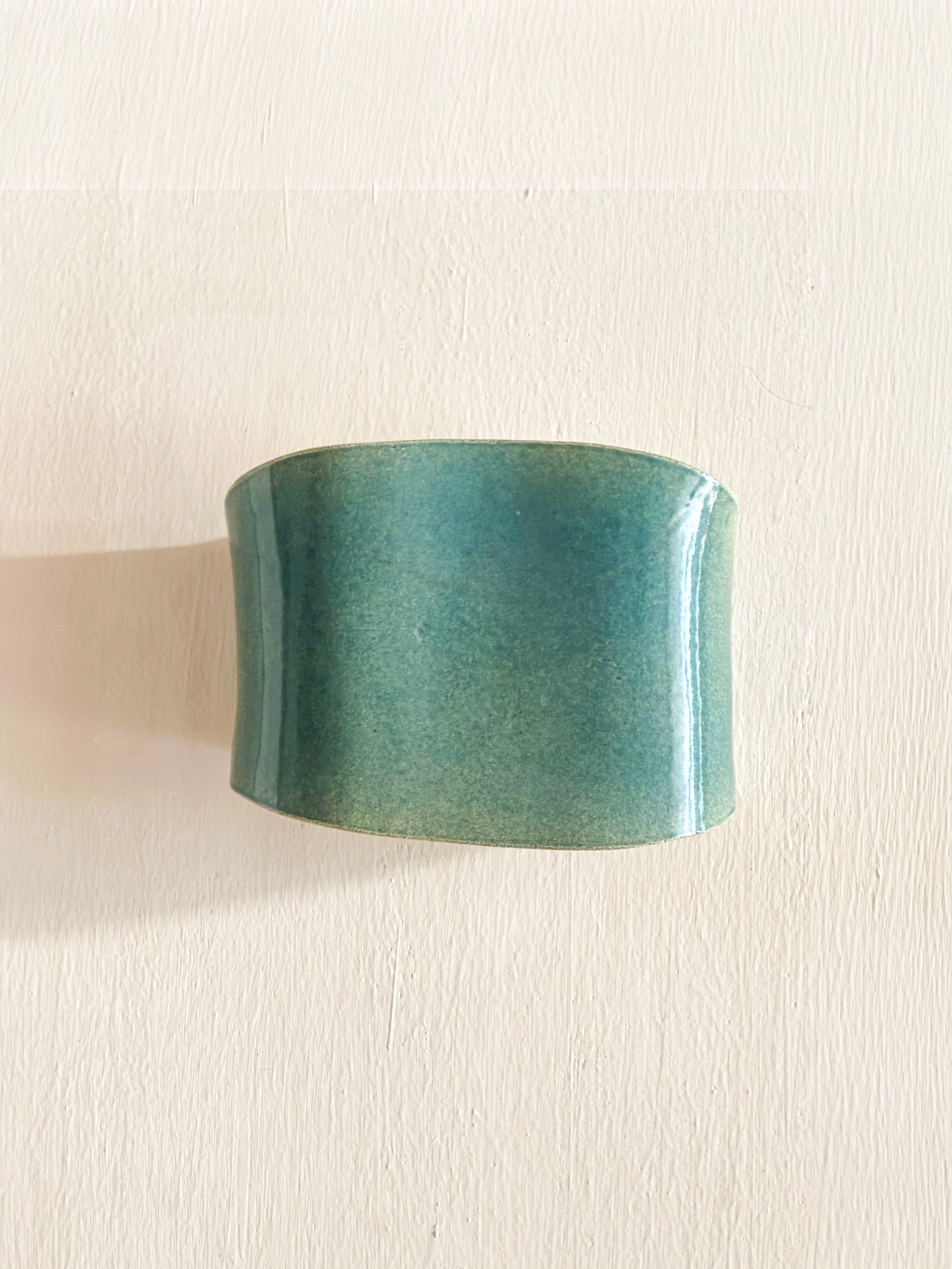 Blue Onda Sconce