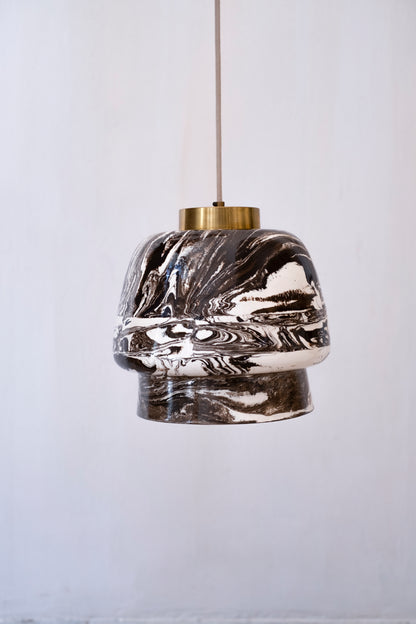 Pending Lamp Marble Earthware