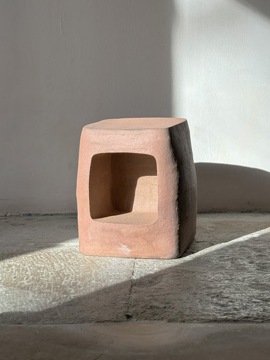 Earth Unglazed Bedside Table III