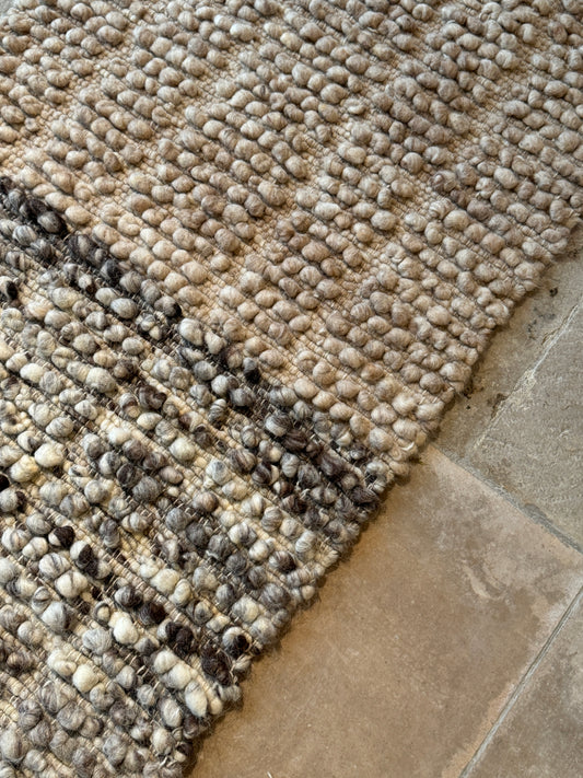 Rug Flores Cream  and Grey Puxadinhos