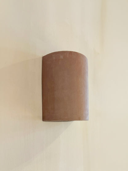 Earth Unglazed sconce