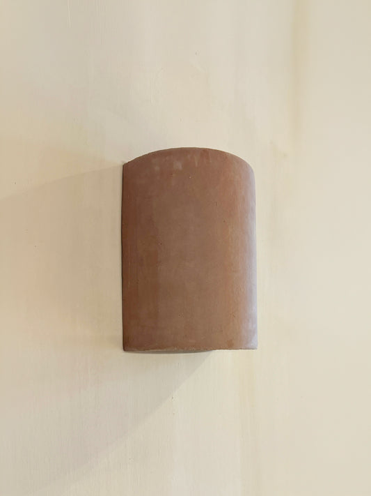 Earth Unglazed sconce