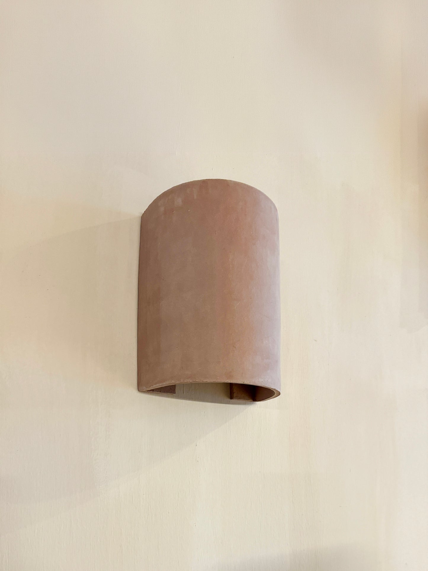 Earth Unglazed sconce